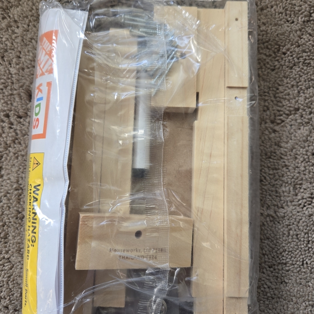 Set of 4. Home Depot Kids Workshop Whiteboard Kits. Toy DIY Building Set - Picture 3 of 3